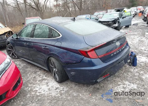 2021 Hyundai Sonata Sel Plus from USA, damaged, VIN 5NPEJ4J22MH089542
